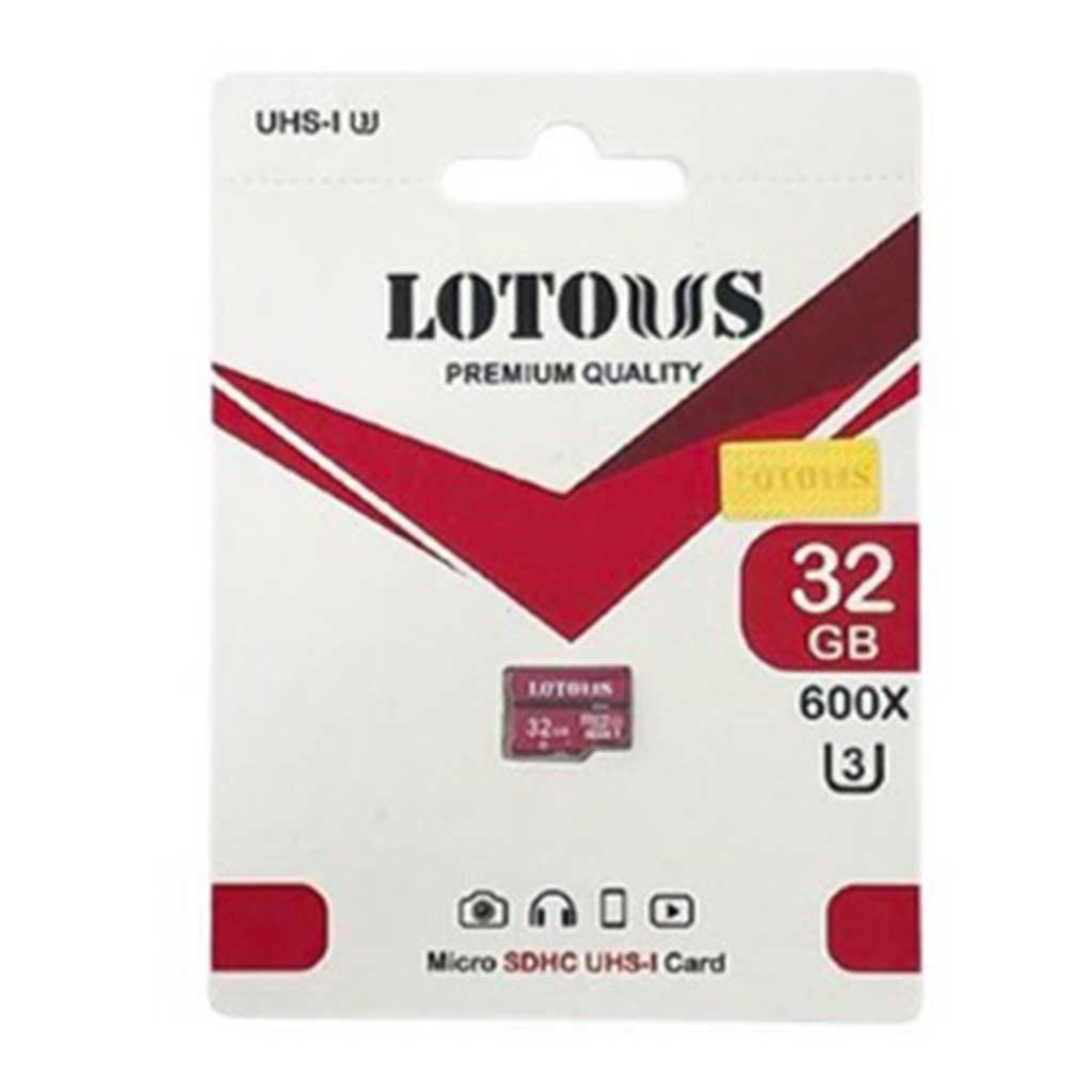 رم میکرو 32G لوتوس LOTOUS مدل U3 600X