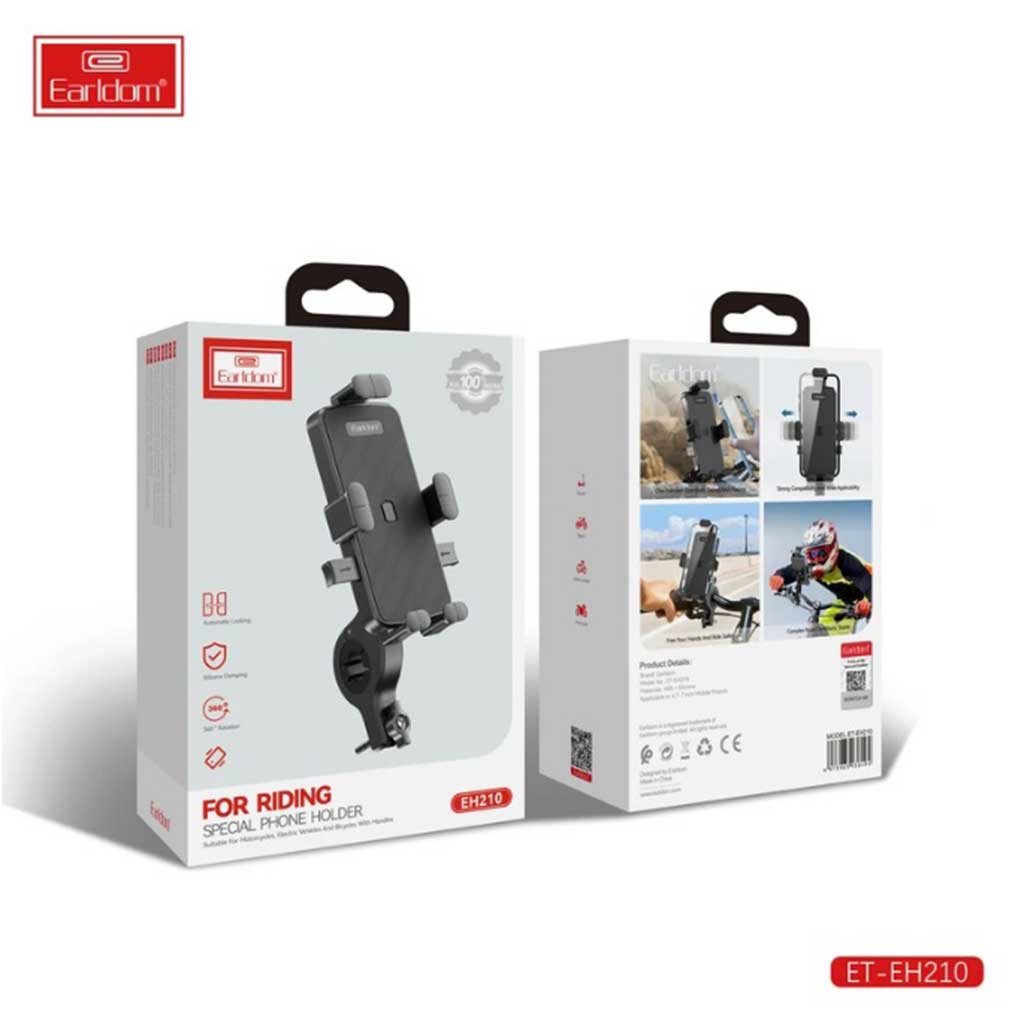 پایه نگهدارنده گوشی موبایل ارلدام مدل FOR RIDING EH210